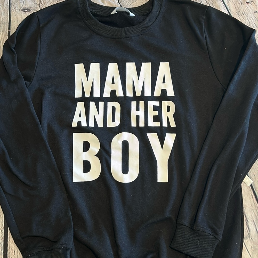 Mama crew neck sweatshirt